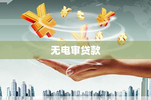 原平无电审贷款