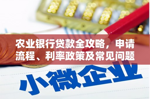 原平农业银行贷款全攻略，申请流程、利率政策及常见问题解析