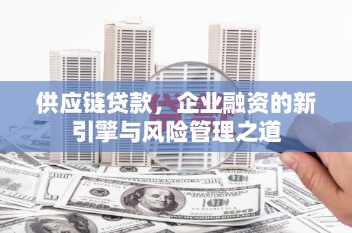 原平供应链贷款，企业融资的新引擎与风险管理之道