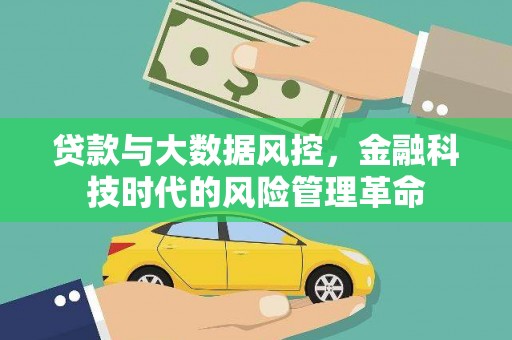 原平贷款与大数据风控，金融科技时代的风险管理革命