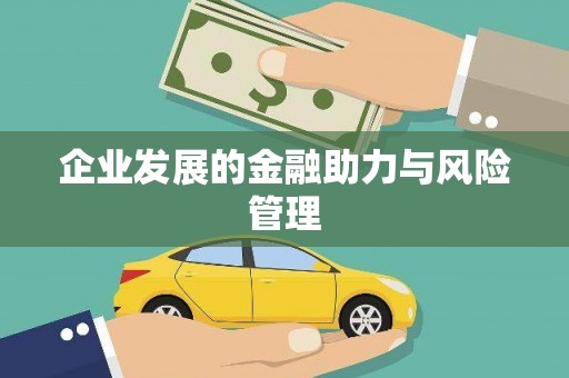 原平企业发展的金融助力与风险管理