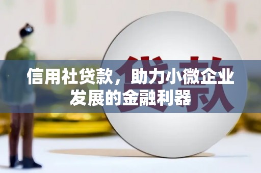 原平信用社贷款，助力小微企业发展的金融利器