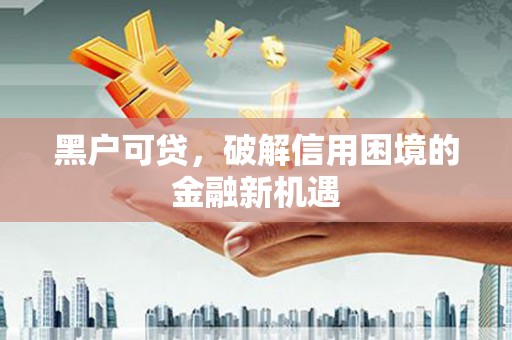 原平黑户可贷，破解信用困境的金融新机遇