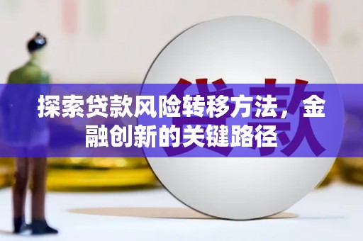 原平探索贷款风险转移方法，金融创新的关键路径