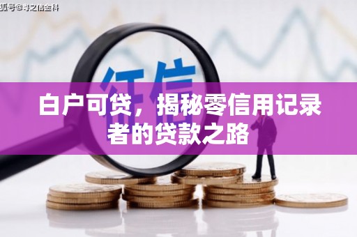 原平白户可贷，揭秘零信用记录者的贷款之路